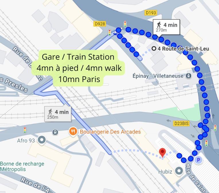 Gare En Face A Pied - Paris 10Mn - Parking Prive Gratuit - De 1 A 8 Personnes - Souplex - Tout Equipe - Entierement Renove Montmagny Exteriér fotografie